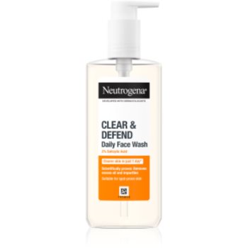 Neutrogena Clear & Defend gel de curățare cu 2% acid salicilic - imagine 2